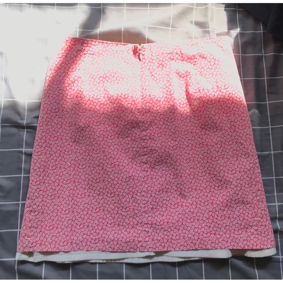Pink Floral print skirt - Picture 2 of 5